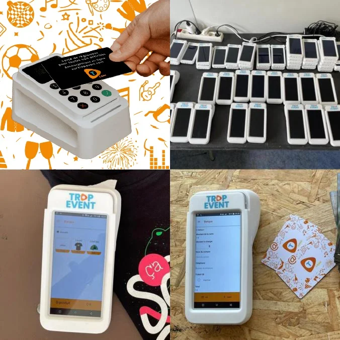 Solution cashless et TPE pour évènements et festivals avec Trop Cash